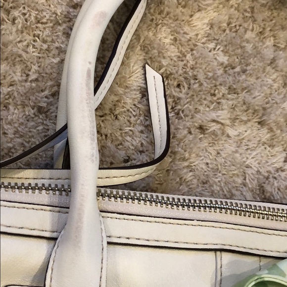 Coach leather tote with shoulder/crossbody strap - Picture 7 of 8